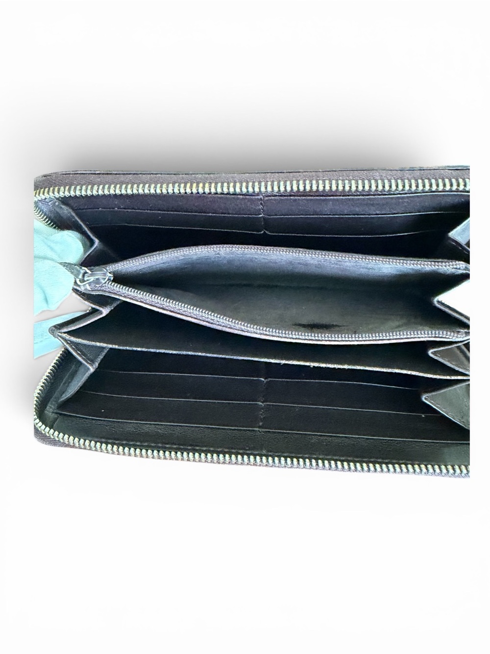 Gucci Guccissima Sukey Zip Around Wallet Brown Leather GG - Picture 9 of 9